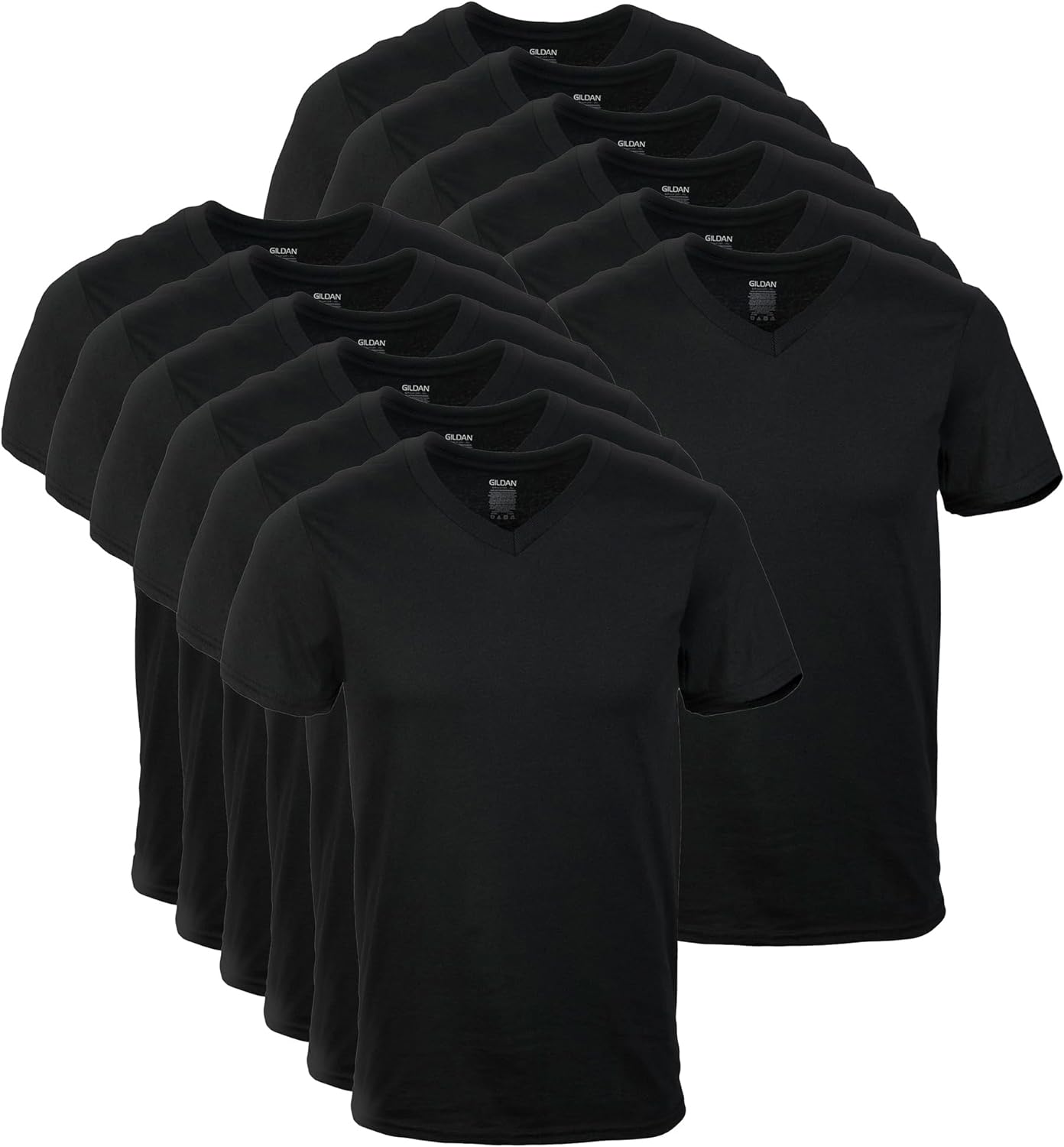 Men'S V-Neck T-Shirts, Multipack, Style G1103