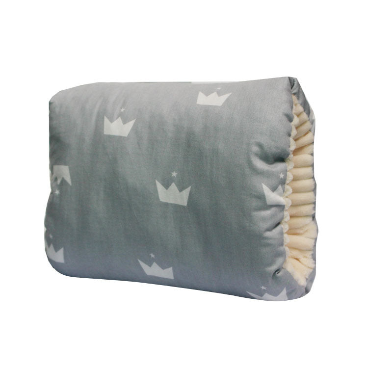 Pure cotton plus velvet baby nursing pillow