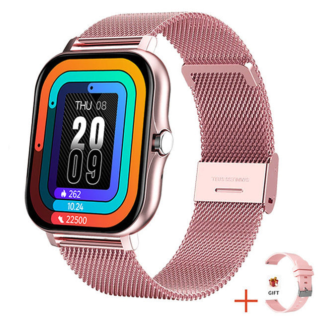 Heart Rate Monitoring Smart Watch with Bluetooth Call Support