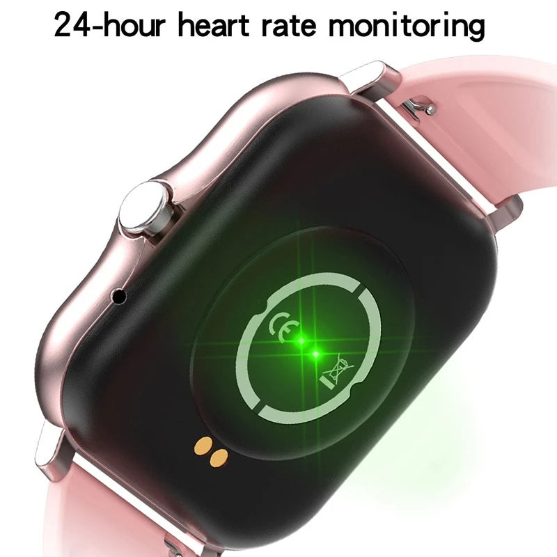 Heart Rate Monitoring Smart Watch with Bluetooth Call Support