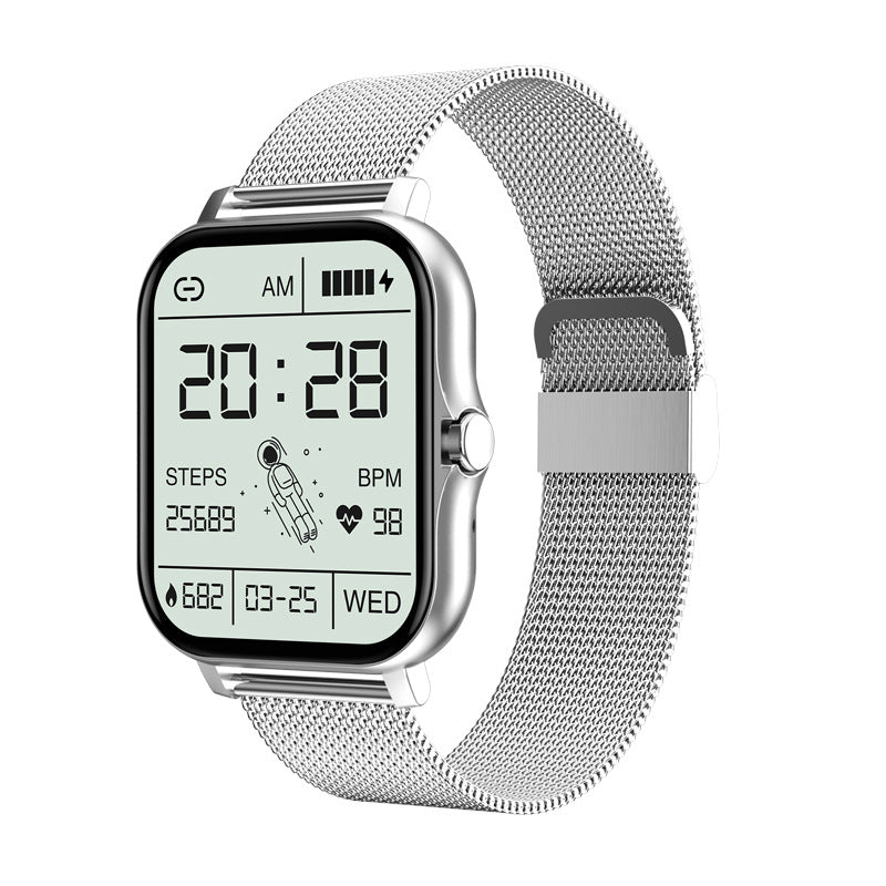 Heart Rate Monitoring Smart Watch with Bluetooth Call Support