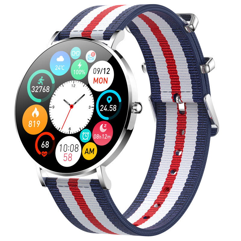 T8 Thin Smart Call Watch Heart Rate and Blood Pressure Monitoring