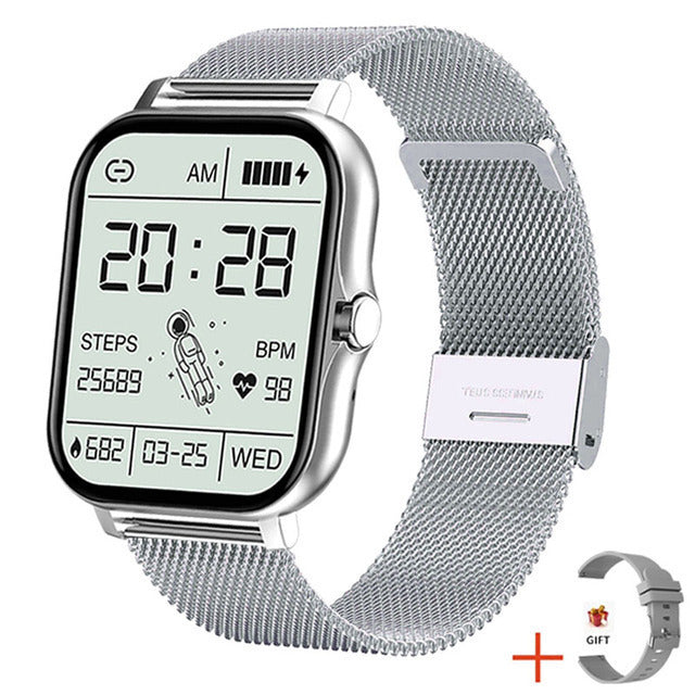 Heart Rate Monitoring Smart Watch with Bluetooth Call Support