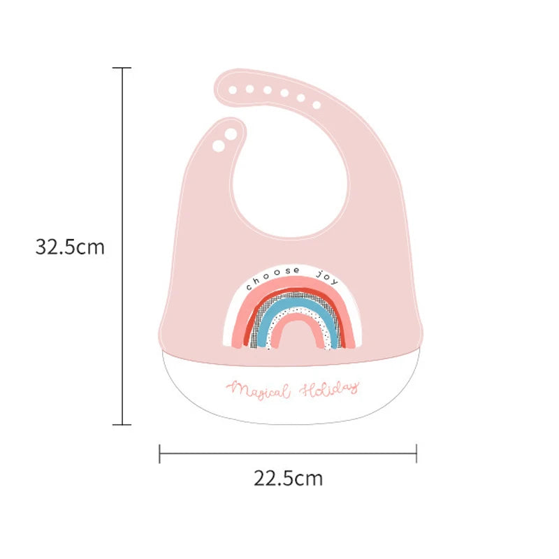 Soft Silicone Baby Bibs