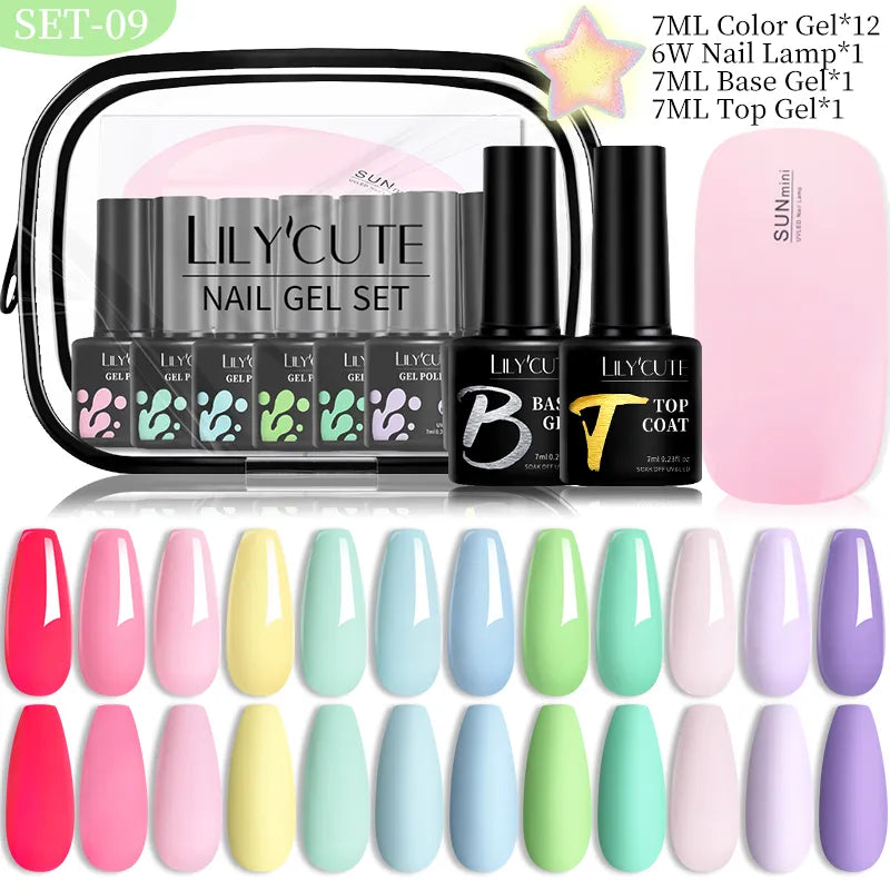 10PCS/SET Cat Magnetic Gel Nail Polish Set