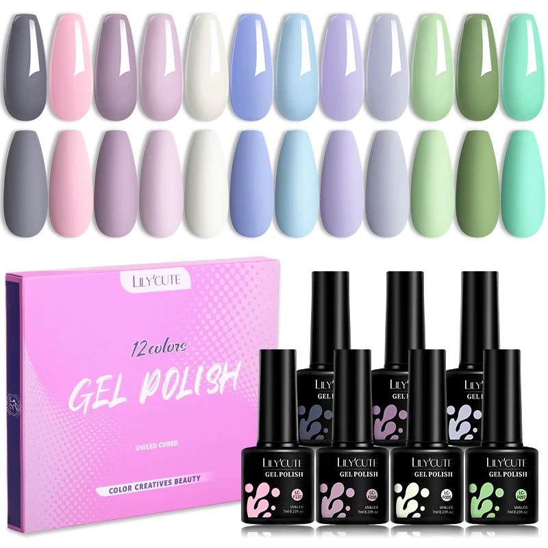 10PCS/SET Cat Magnetic Gel Nail Polish Set