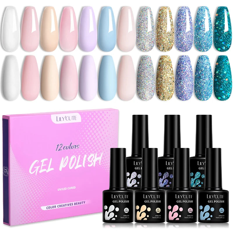 10PCS/SET Cat Magnetic Gel Nail Polish Set