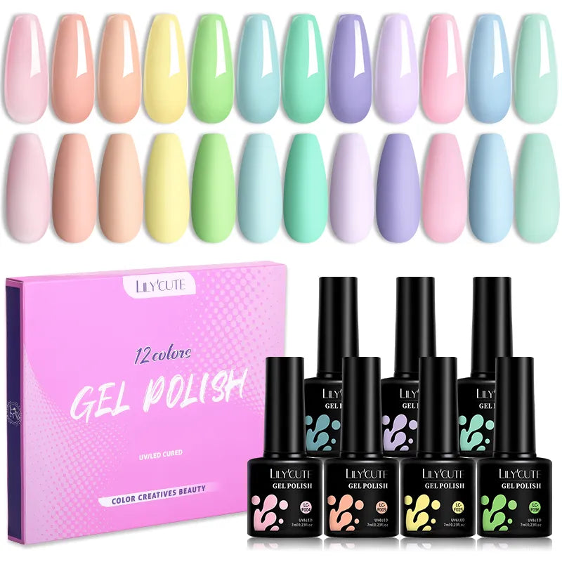 10PCS/SET Cat Magnetic Gel Nail Polish Set