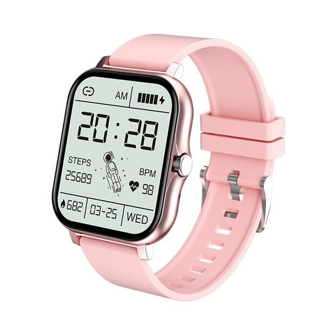 Heart Rate Monitoring Smart Watch with Bluetooth Call Support