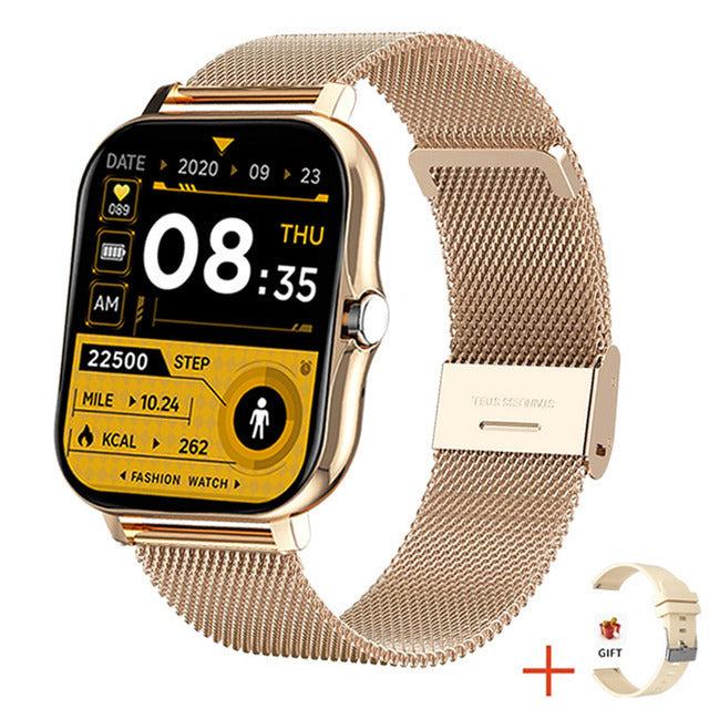 Heart Rate Monitoring Smart Watch with Bluetooth Call Support