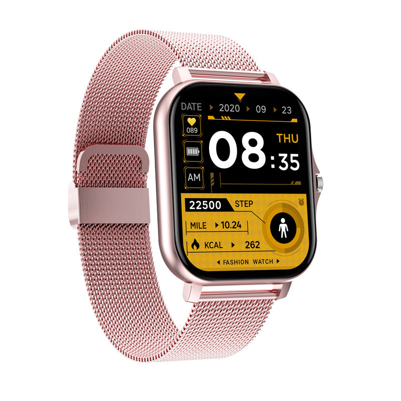 Heart Rate Monitoring Smart Watch with Bluetooth Call Support