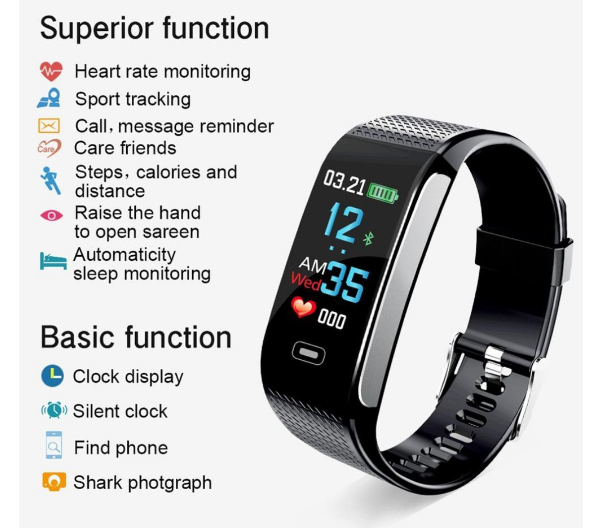 Activity Tracker with Heart Rate Monitor