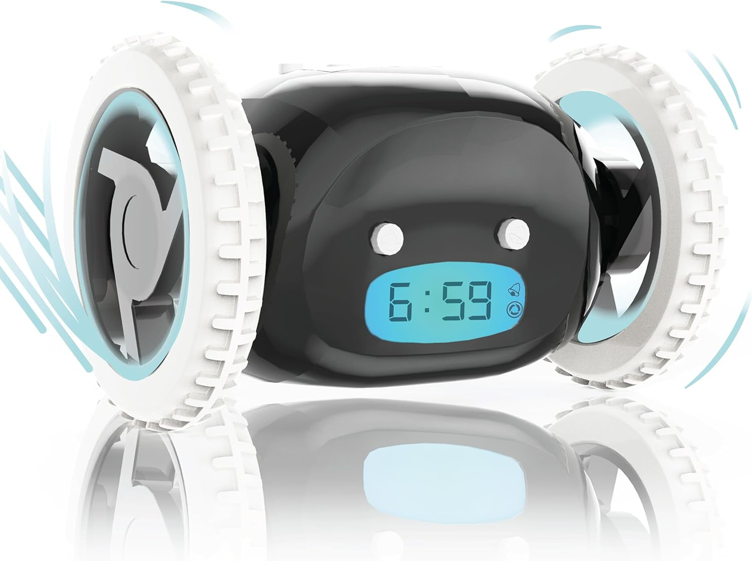 Rolling Alarm Clock