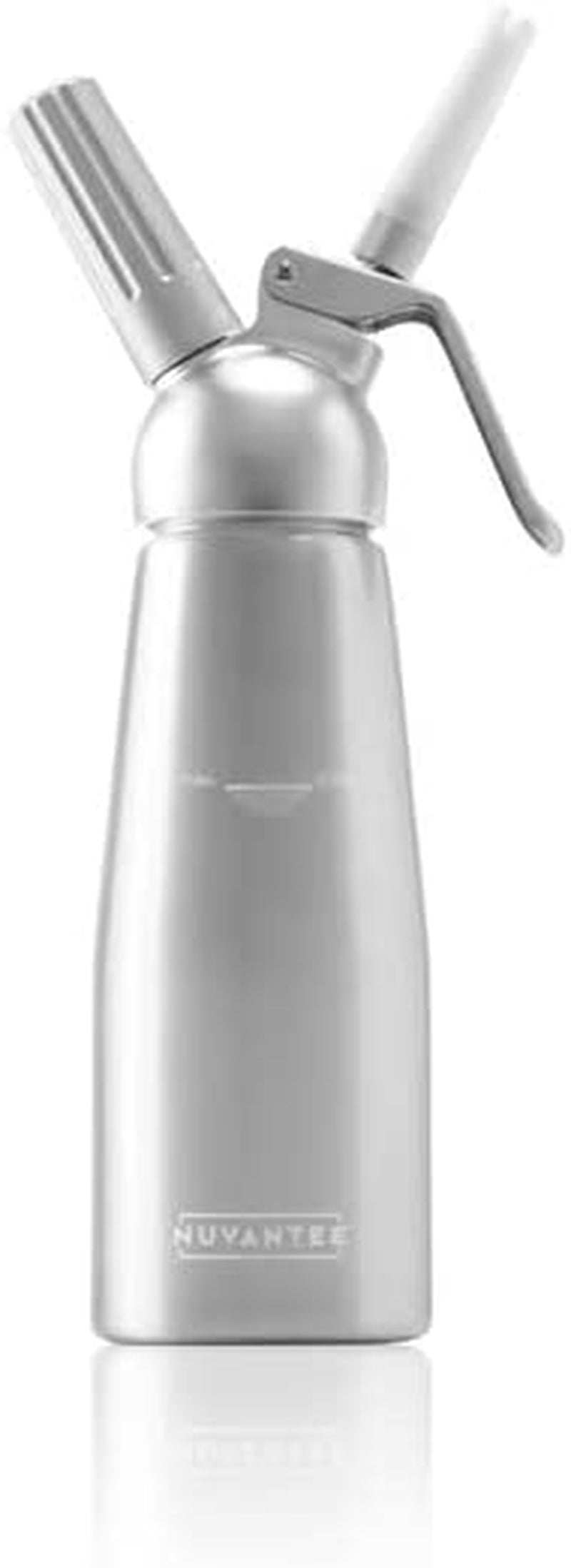 Cream Whipper (1-Pint) - Professional Aluminum Whipped Cream Dispenser with 3 Decorating Nozzles - Uses Standard N20 Cartridges (Not Included)