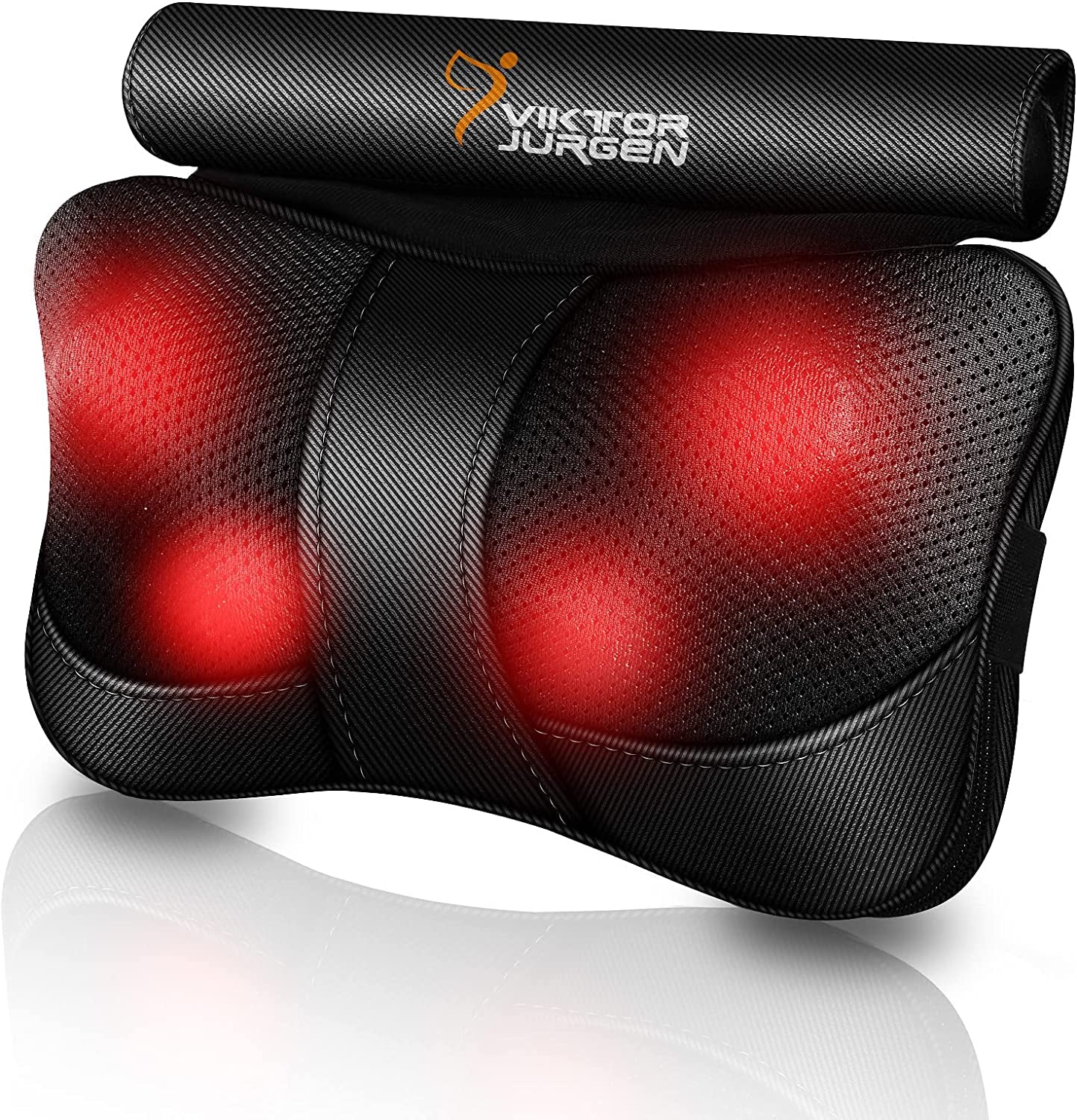 Back Massager, Neck Massager with Heat, Shiatsu Shoulder Massager Gifts for Women Men, Deep Kneading Electric Neck Back Massager, Massage Pillow Gifts for Christmas, Mothers Day, Fathers