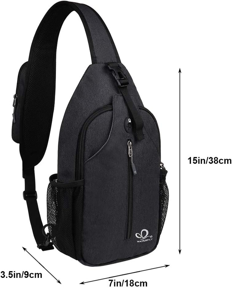 Crossbody Sling Backpack Sling Bag Travel Hiking Chest Bag Daypack